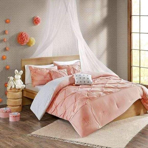 💯🔥Urban Habitat Kids - UHK10-0081 Aurora 5 Pieces Cotton Reversible Comforter - Picture 1 of 5